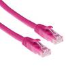 ACT IS1802 U/UTP CAT6 Patchkabel Snagless Roze - 2 meter