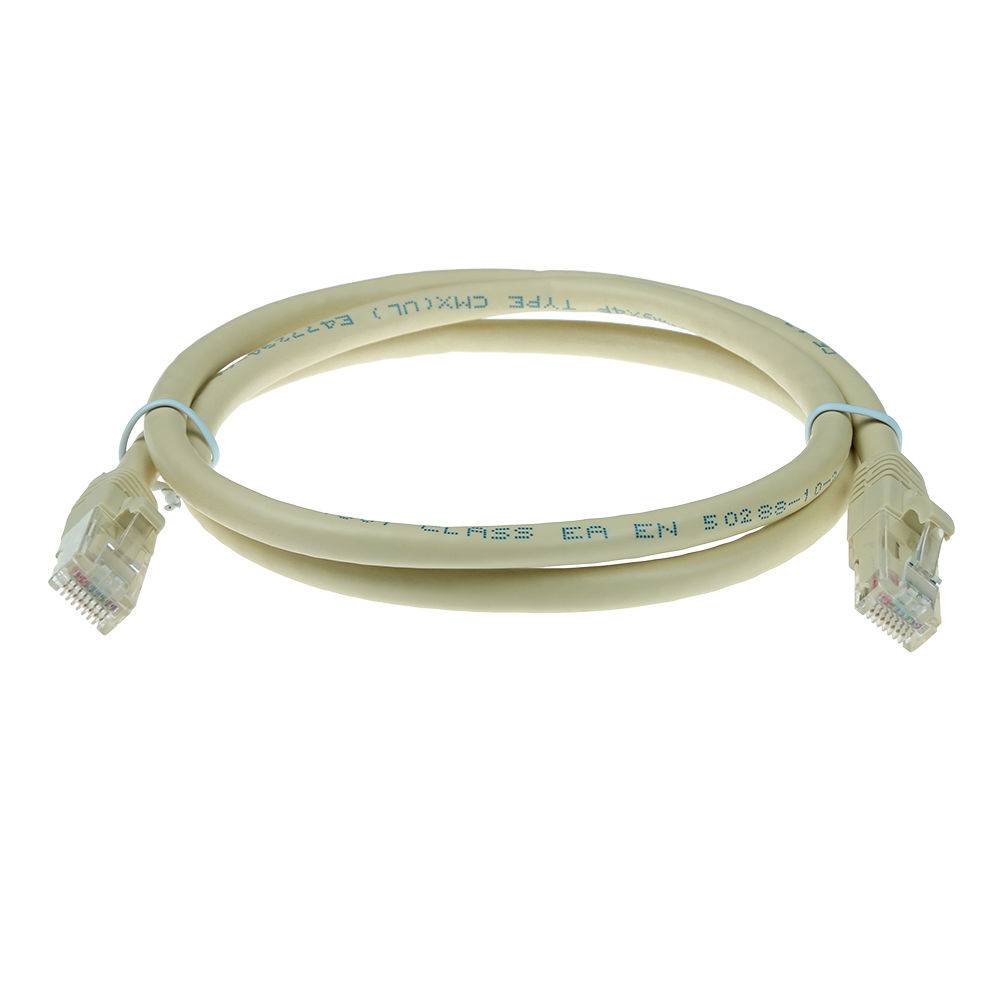 ACT IS8400 CAT6 U/UTP Patchkabel Snagless | Ivoor | 50 cm-1