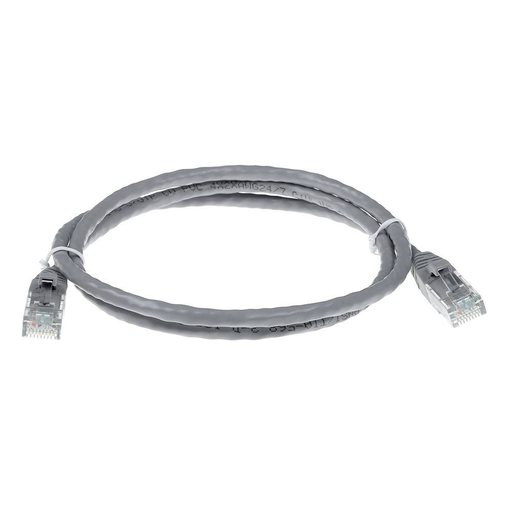 ACT IS8010 U/UTP CAT6 Patchkabel Snagless Grijs - 10 meter-1