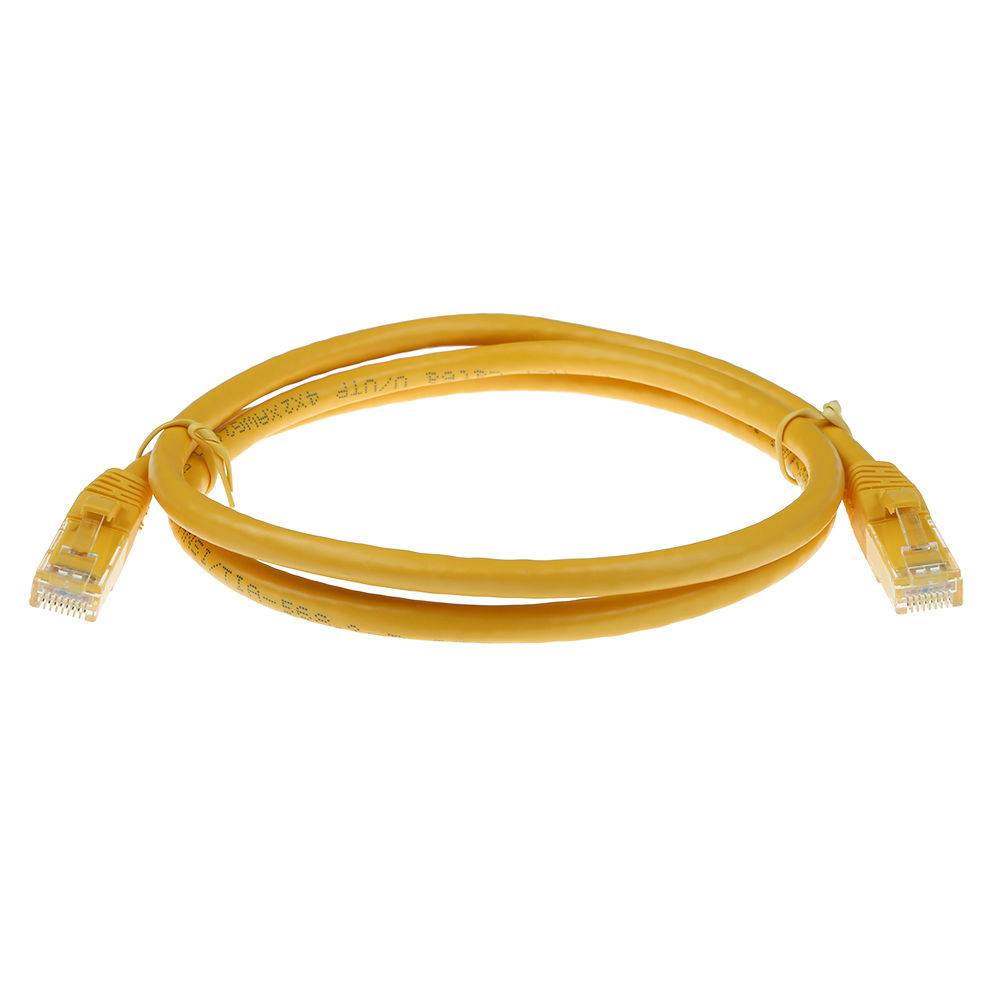 ACT IS8815 U/UTP CAT6 Patchkabel Snagless Geel -15 meter-1