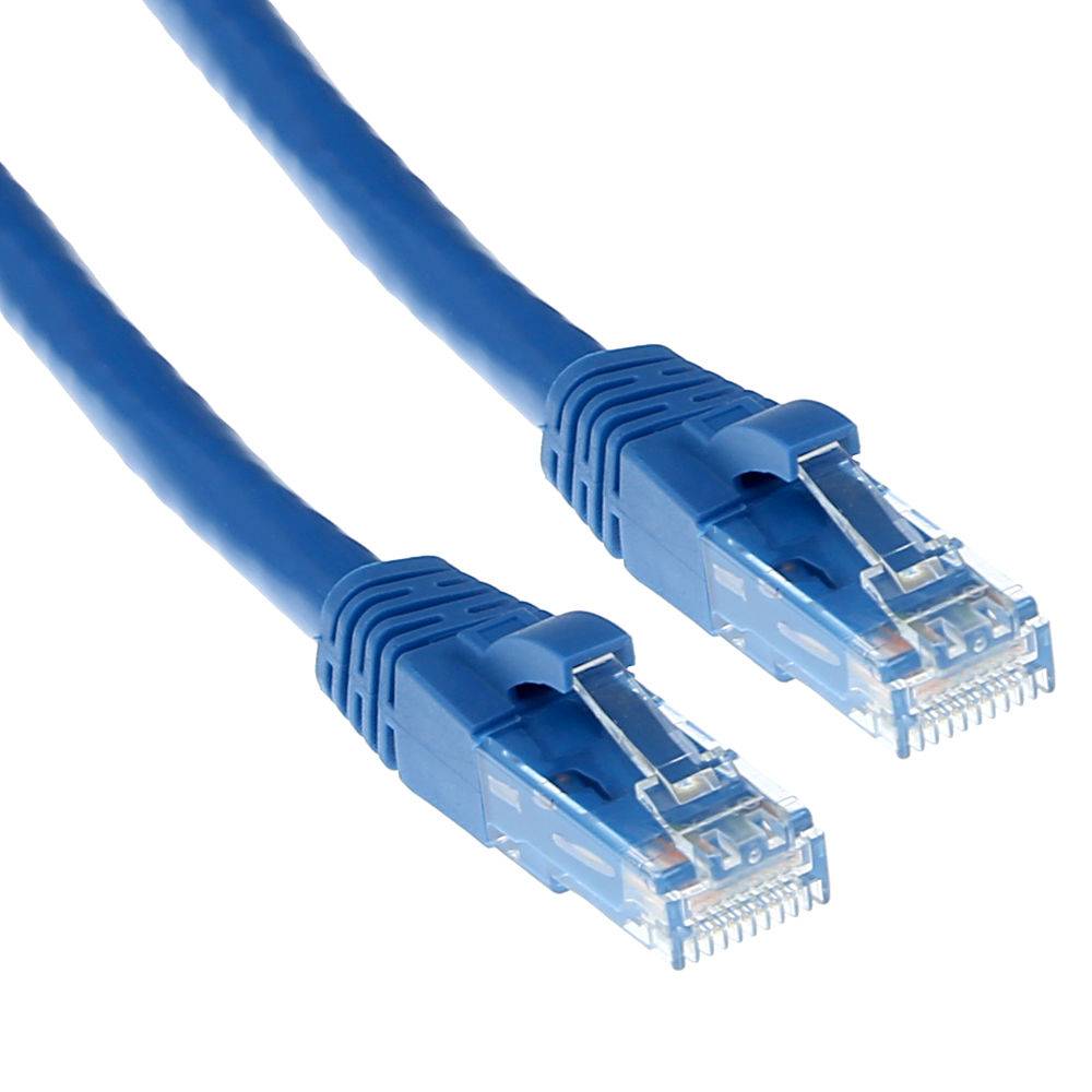 ACT IS8602 U/UTP CAT6 Patchkabel Snagless Blauw - 2 meter-0