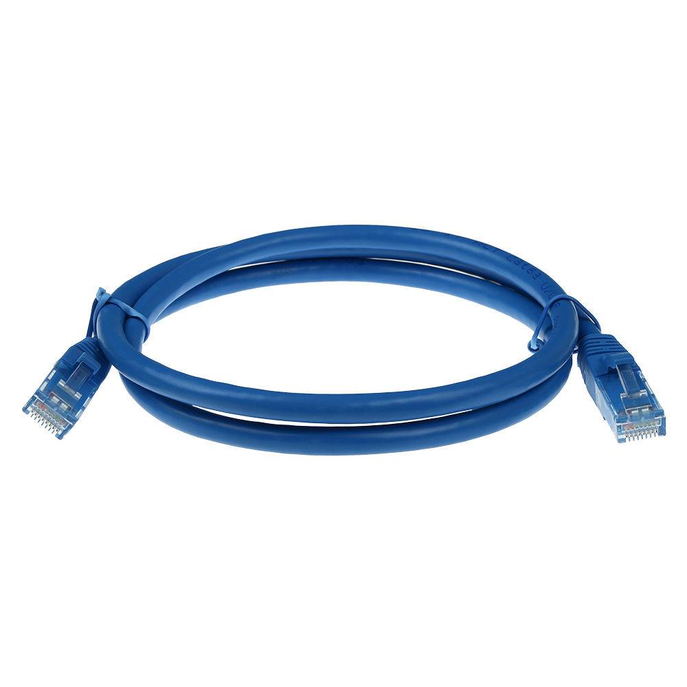 ACT IS8602 U/UTP CAT6 Patchkabel Snagless Blauw - 2 meter-1