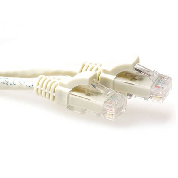 ACT IS8425 U/UTP CAT6 Patchkabel Snagless Ivoor - 25 meter