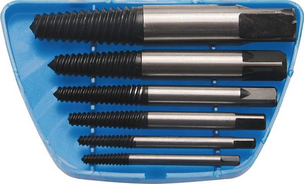 Boutuitdraaiset M 3-M 24 6-delig nominale grootte 1, 2, 3, 4, 5, 6