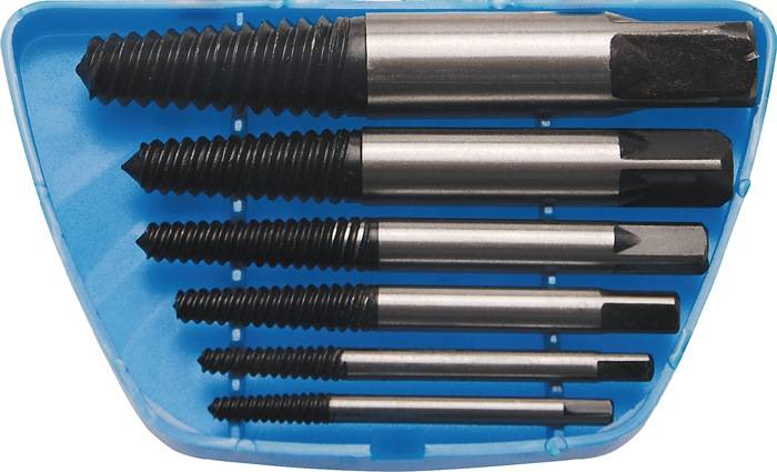 Boutuitdraaiset M 3-M 18 5-delig nominale grootte 1, 2, 3, 4, 5-0