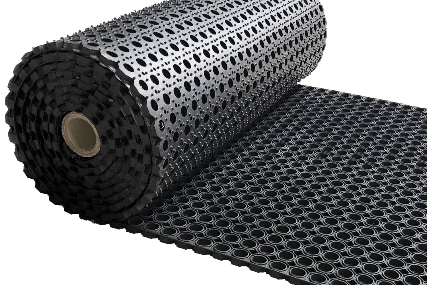 Rubber ringmat op rol - Heavy Duty - Dikte 23mm - Breedte 100cm - Verkocht per strekkende meter-0