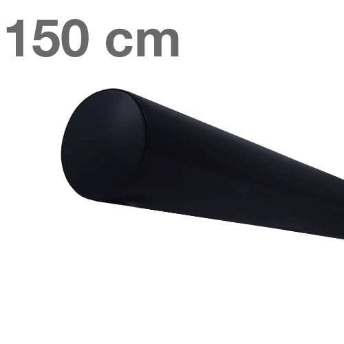 Zwarte Trapleuning 150 cm-1