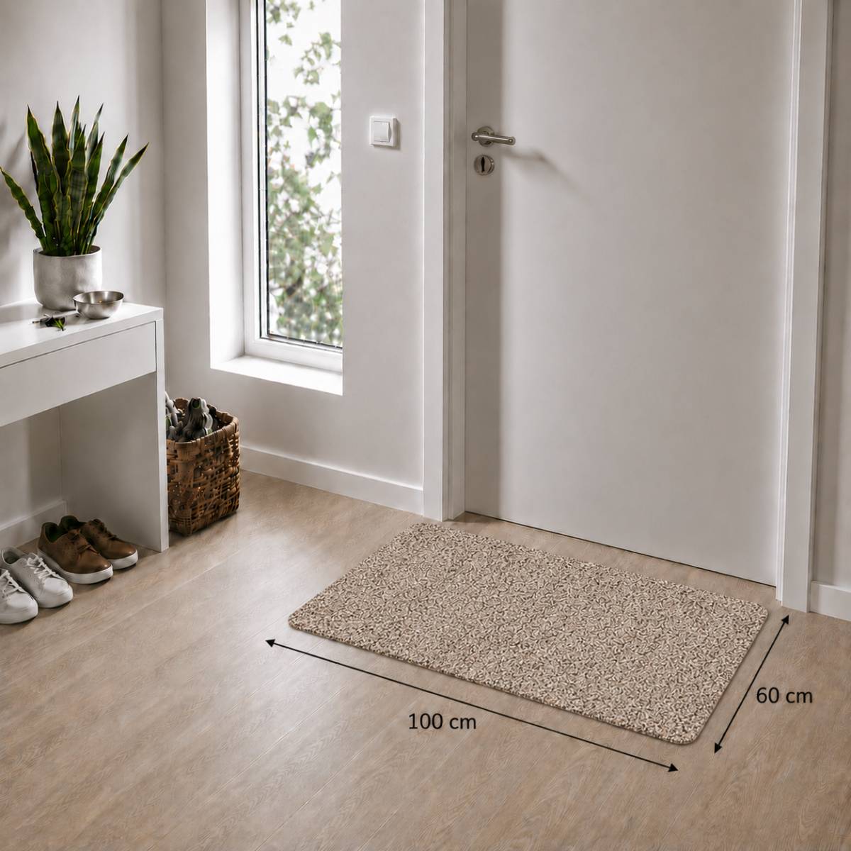 Droogloopmat Aquastop 60x100cm beige-1