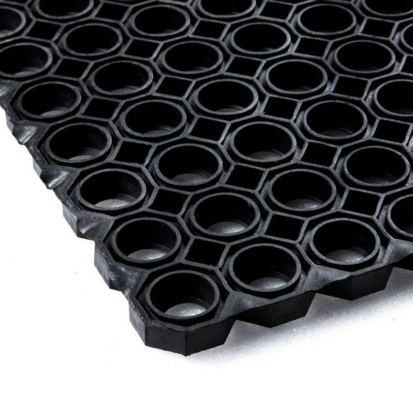 Rubber Ringmat 90 x 150 cm (23mm) - Heavy Duty