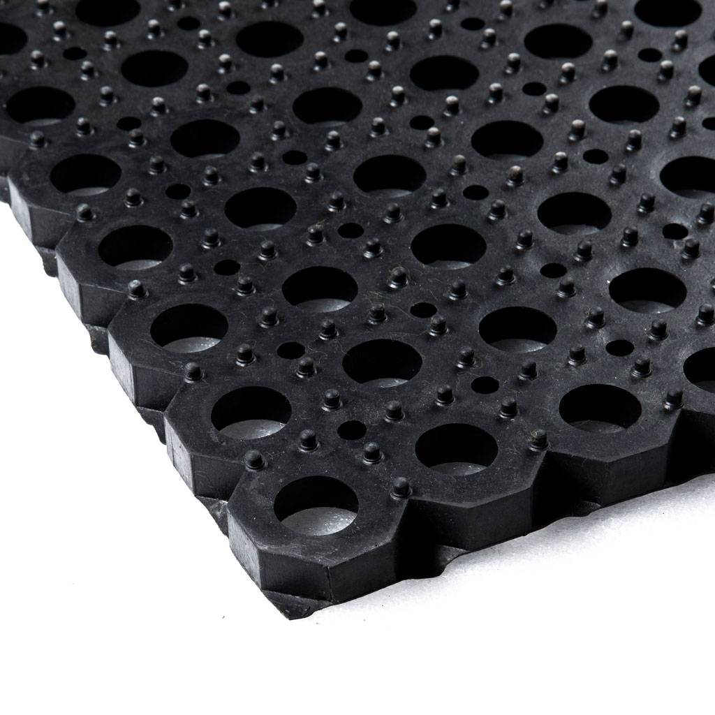 Rubber Ringmat 90 x 150 cm (23mm) - Heavy Duty-1