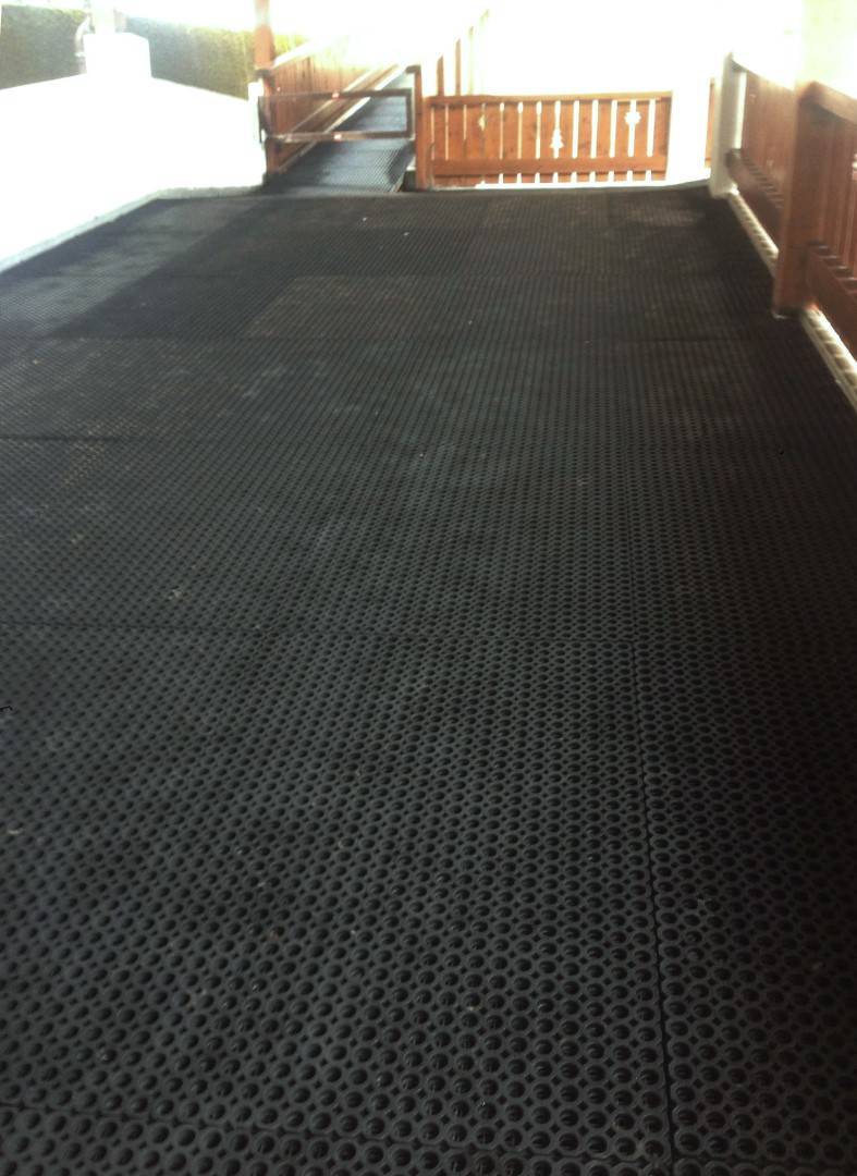 Rubber Ringmat 90 x 150 cm (23mm) - Heavy Duty-4