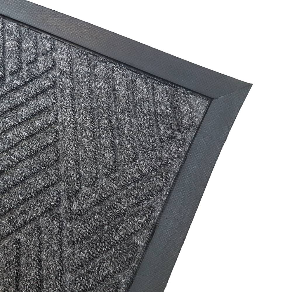 Schoonloopmat Brush Clean 90x150 cm - Grijs-2