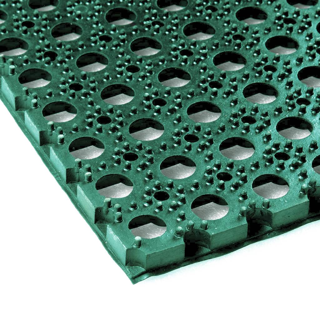 Ringmat 100 x 150 cm Groen-1