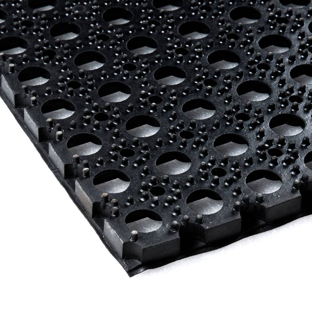 Rubber ringmat op rol - Breedte 50 cm - Rol van 5 meter-2