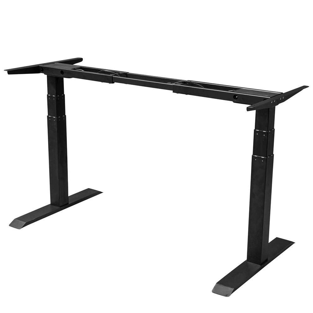 Bureau onderstel enkel - Single motor - Zwart-0