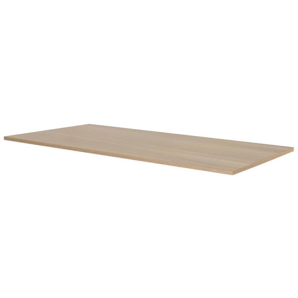 Verstelbaar duo bureau - 140x80 cm - Zwart / Eiken-4