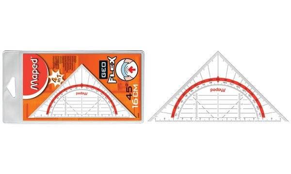 Maped 3154140286002 Maped - Geodriehoek geoflex 16cm-0