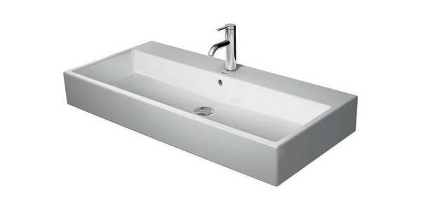 Vero Air Wastafel Wit Hoogglans 1000 mm