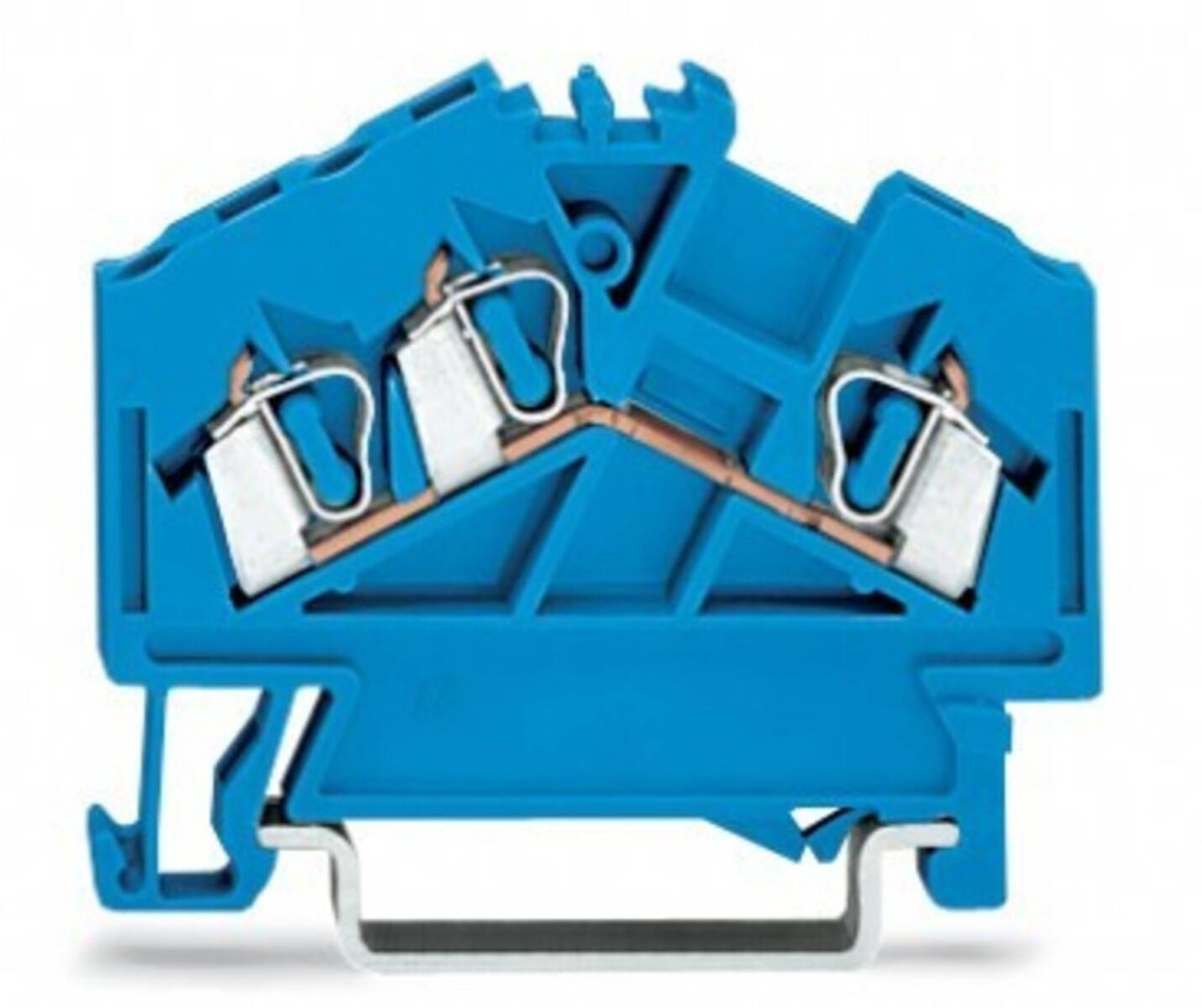 3-conductor through terminal block 2.5 mm² suitable for Ex i applicati-3