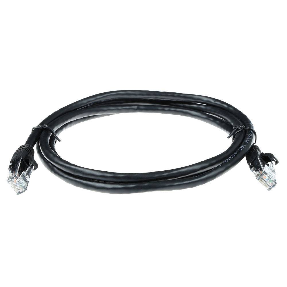 ACT IB2900 U/UTP CAT6A Patchkabel | Snagless | RJ45 Connectoren | Zwart | 50 cm-1