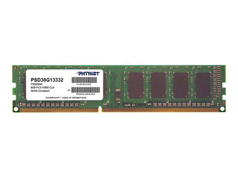 Patriot Memory 8GB PC3-10600 geheugenmodule 1 x 8 GB DDR3 1333 MHz-0