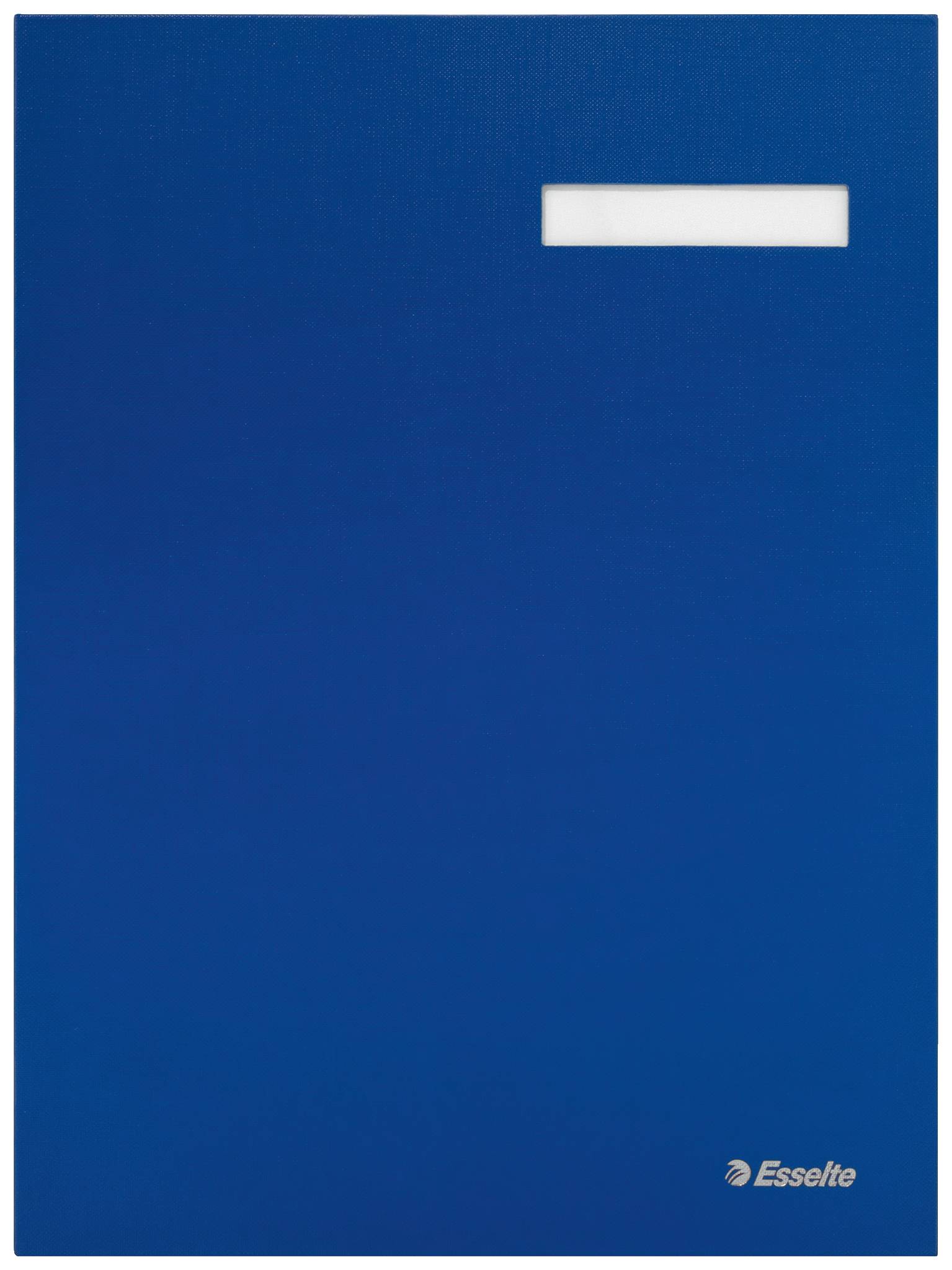 Esselte vloeiboek karton - met 20 scheidingbladen - blauw 40015360025884001536002588-2