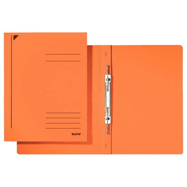 LEITZ Spiralmap A4 Oranje 320 g/m² 80 mm Mechanisme 25 stuks (3040-00-45)-0