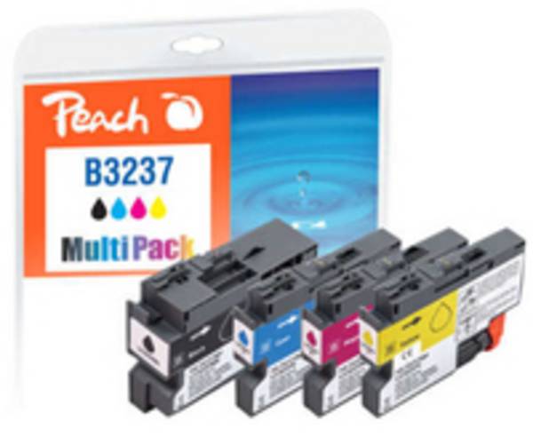 Perzikcartridge Brother LC-3237, PEA, multipack, FW comp