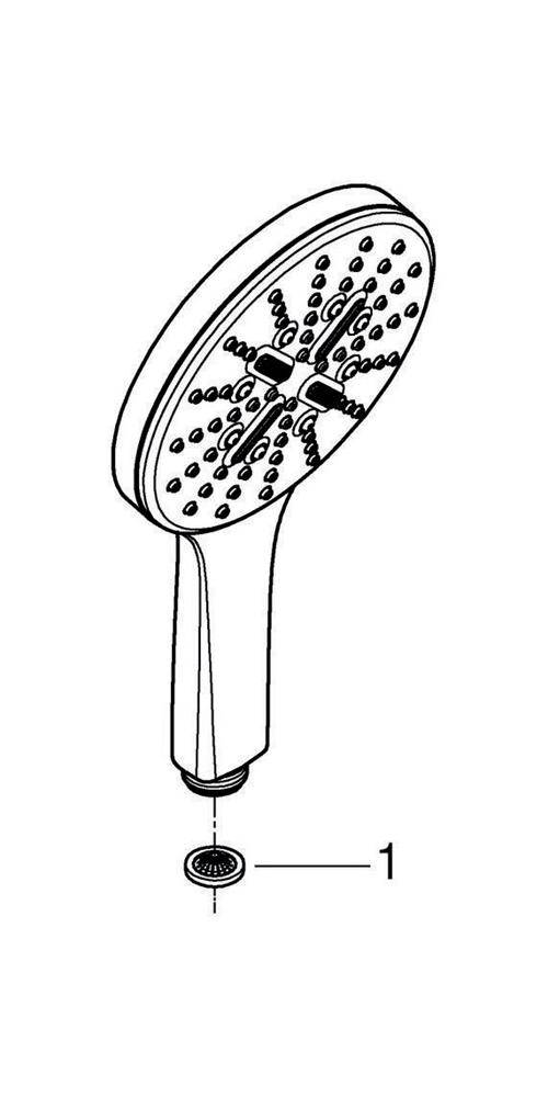 Rainshower SmartActive 130 Handdouche 3 straalsoorten-1
