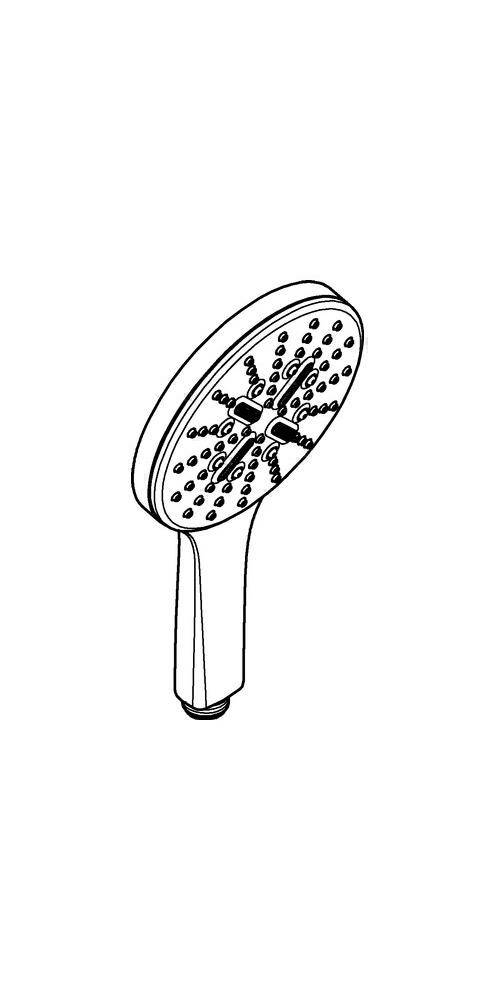 Rainshower SmartActive 130 Handdouche 3 straalsoorten-3