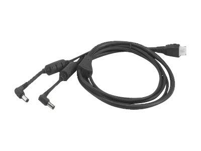 Zebra DC cable, 8 pin, 1 pin, connector (power supply: 8 pin / station 2x 1 pin)-0