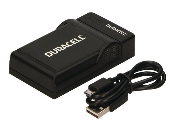Duracell oplader met USB kabel voor DR9686/Li-50B/Pentax D-Li92