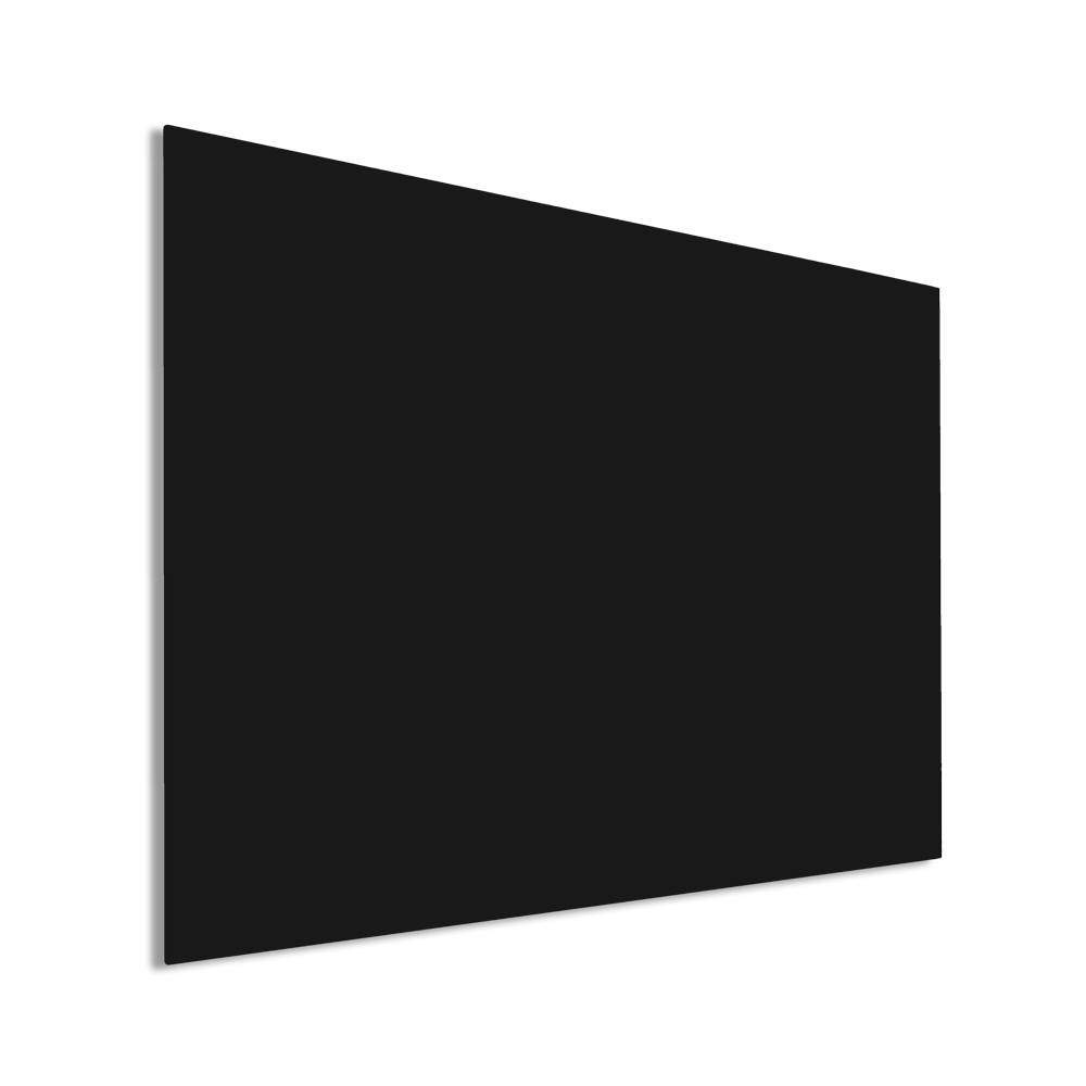 Premium glassboard met blinde bevestiging - 90x120 cm - Zwart-3