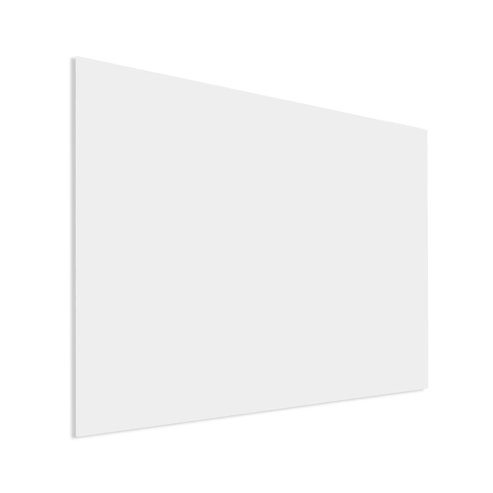 Premium glassboard met blinde bevestiging - 90x120 cm - Wit-3