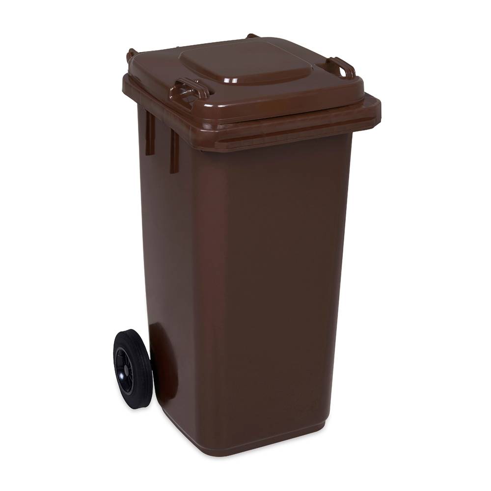 Kliko / mini container 120 liter - Bruin-0