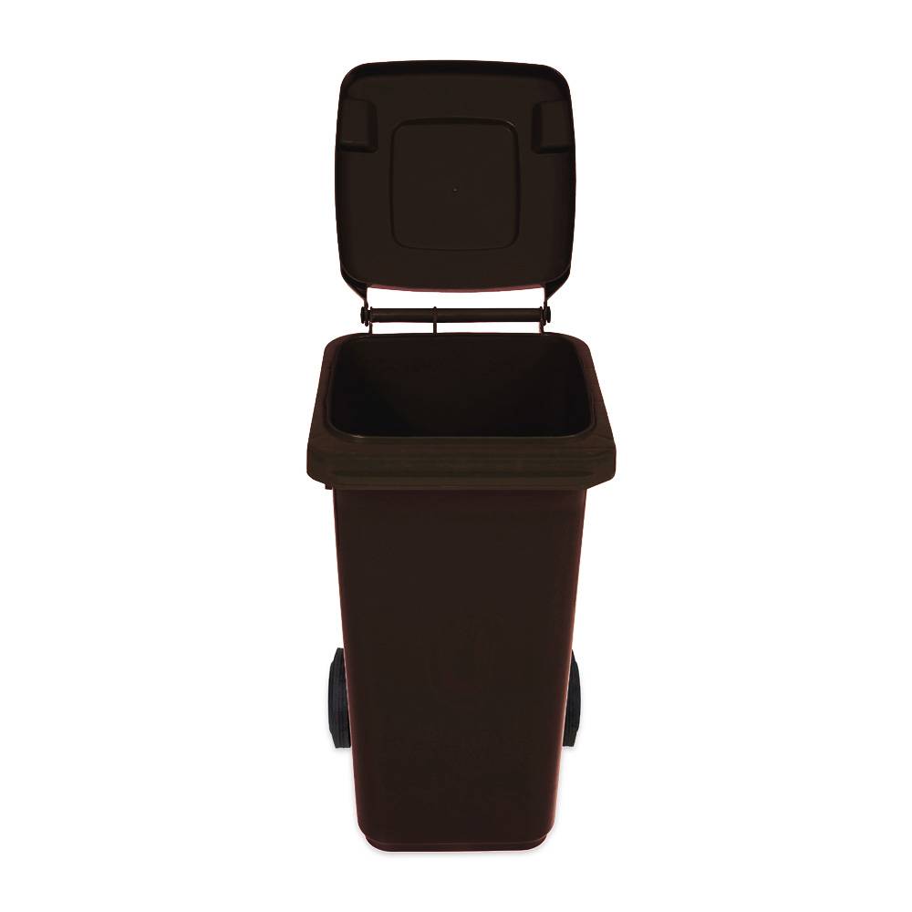 Kliko / mini container 120 liter - Bruin-1