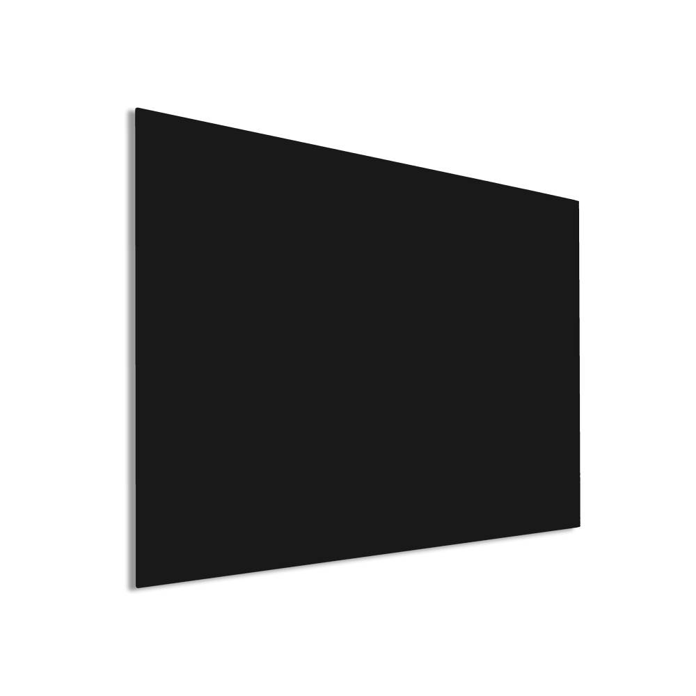 Premium glassboard met blinde bevestiging - 60x90 cm - Zwart-3