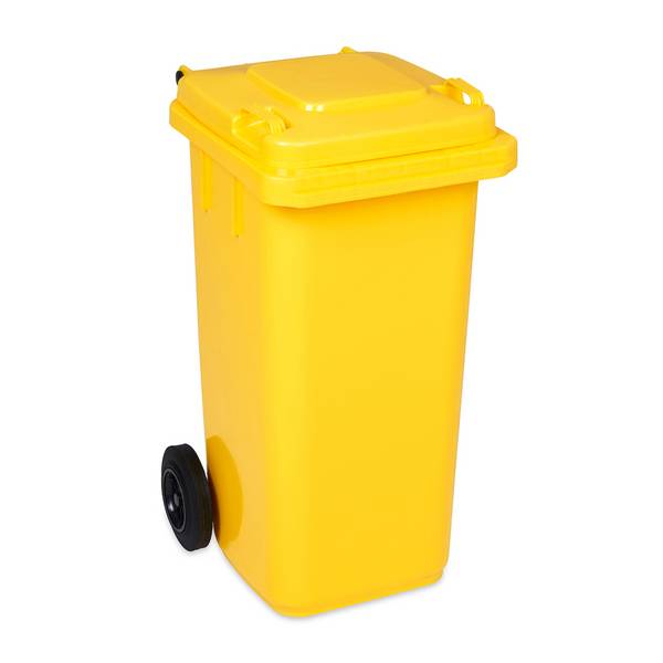 Kliko / mini container 120 liter - Geel