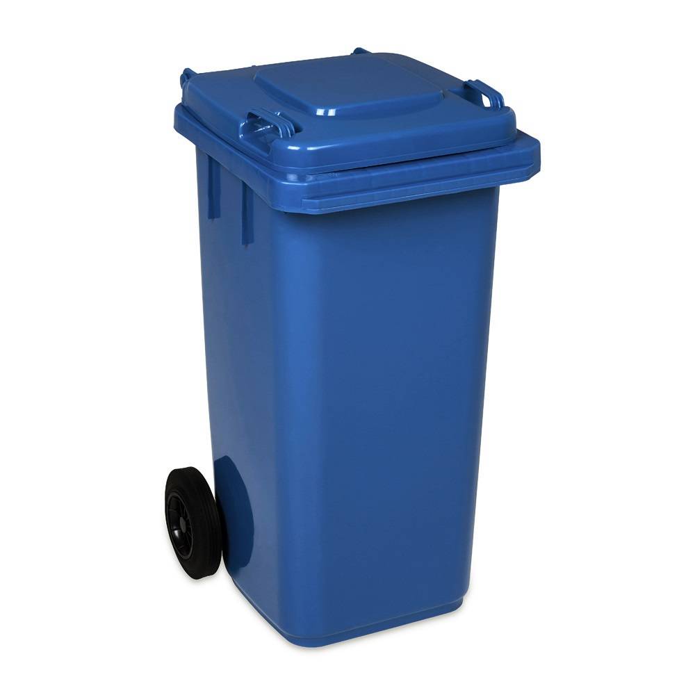Kliko / mini container 120 liter - Blauw-0