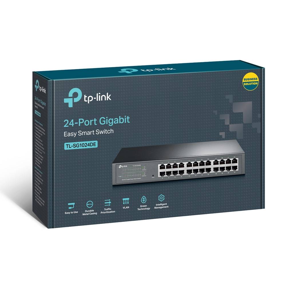 TL-SG1024DE Eenvoudige Slimme Schakelaar 24x Gigabit Ethernet-2