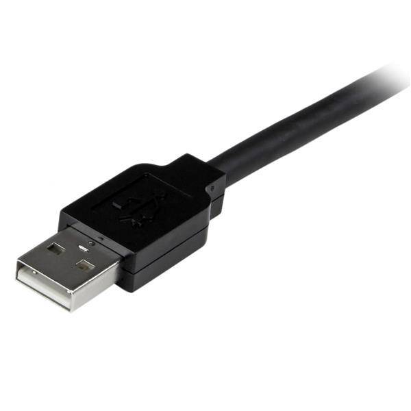 StarTech.com 5 m USB 2.0 actieve verlengkabel - M/F - Cable for Stroomadapter, Wandcontactdoos - Extensiekabel - Afscher-4