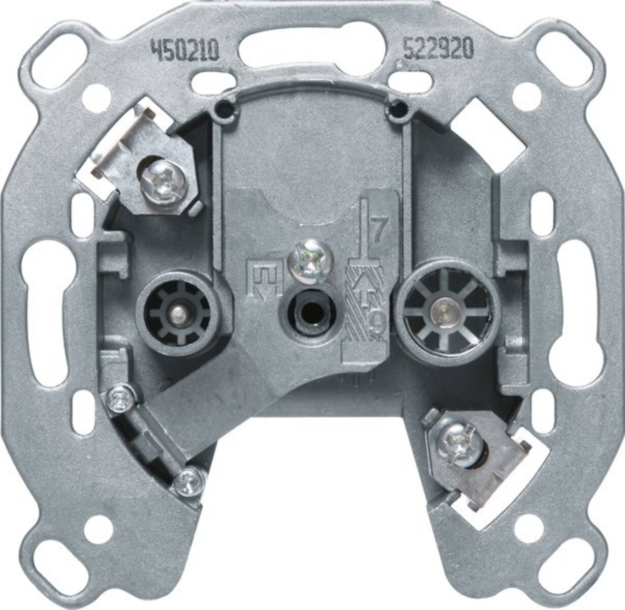 COAX Inbouwdoos / einddoos - metaal-0