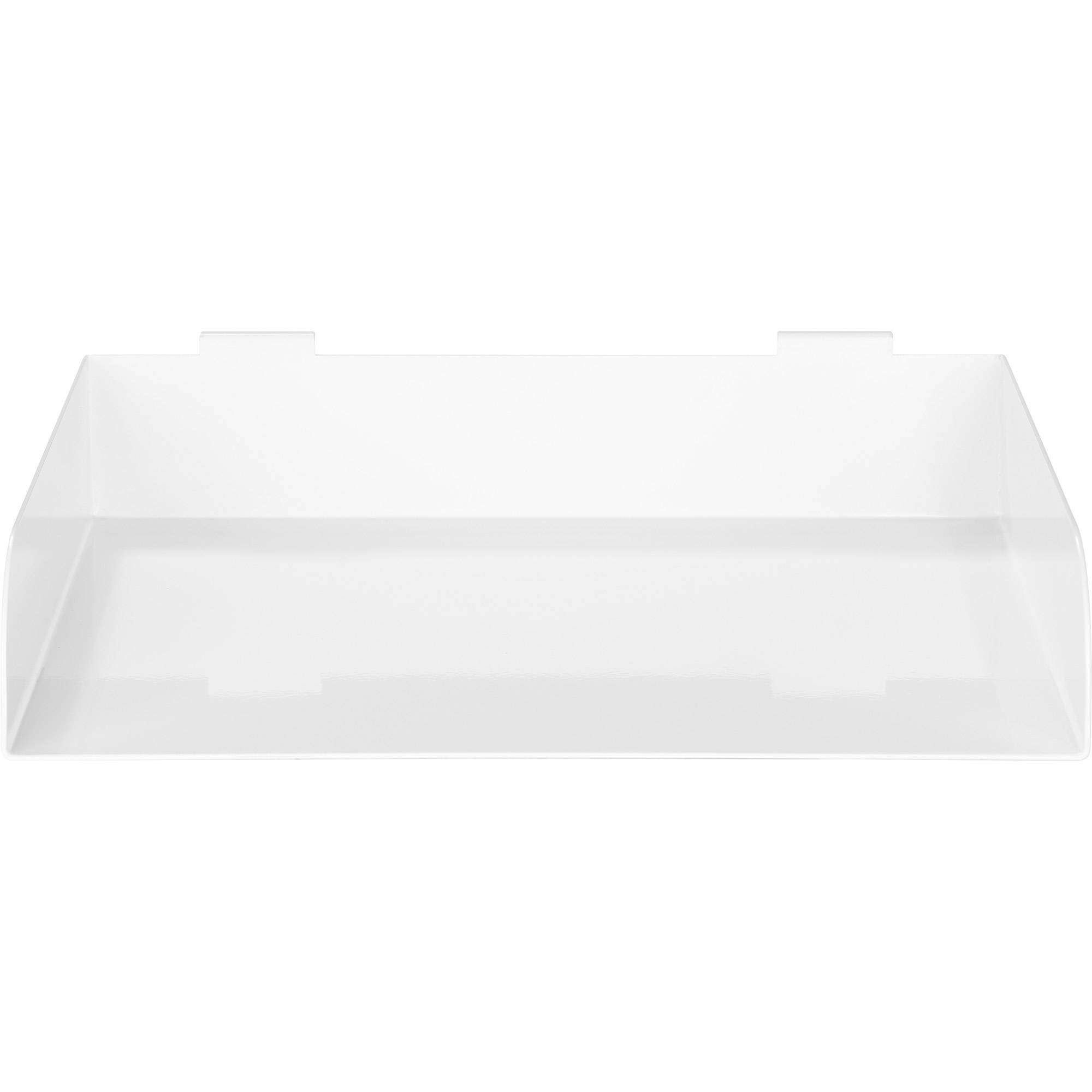 InLine® Slatwall plank, groot, wit-1