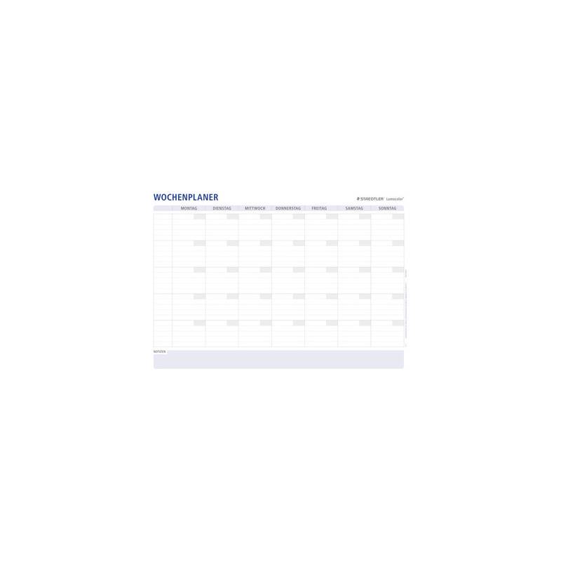 STAEDTLER Jaarplanner Lumocolor Weekplanner 2025 A1 Formaat-0
