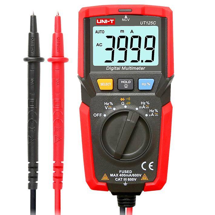 Uni-T - UT125C - Uni-T UT120C Taschen-Digitale multimeter-0