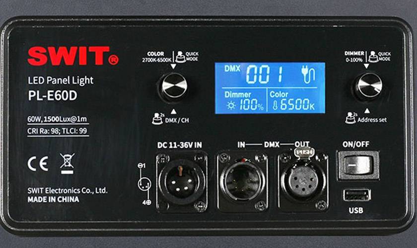SWIT ELECTRONICS PL-E60D lampehoved-3