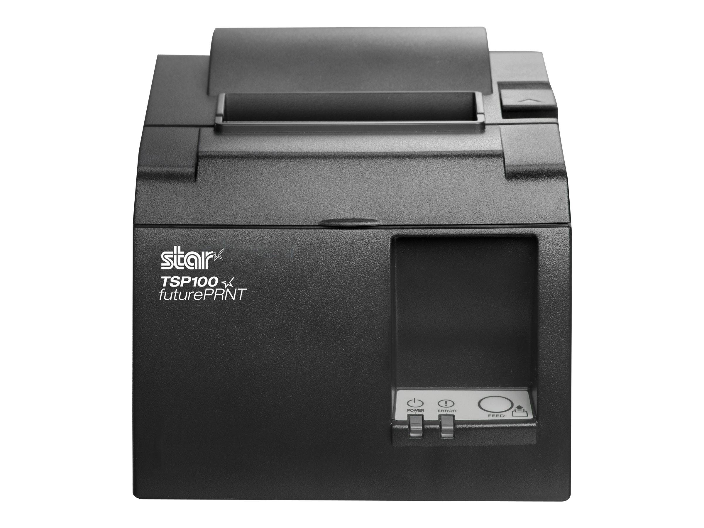 Star TSP143IIU+ - Belegdrucker - Thermodirekt - 8 cm Rolle - 203 dpi - bis zu 250 mm/Sek. - USB 2.0 - Cutter - Grau-0