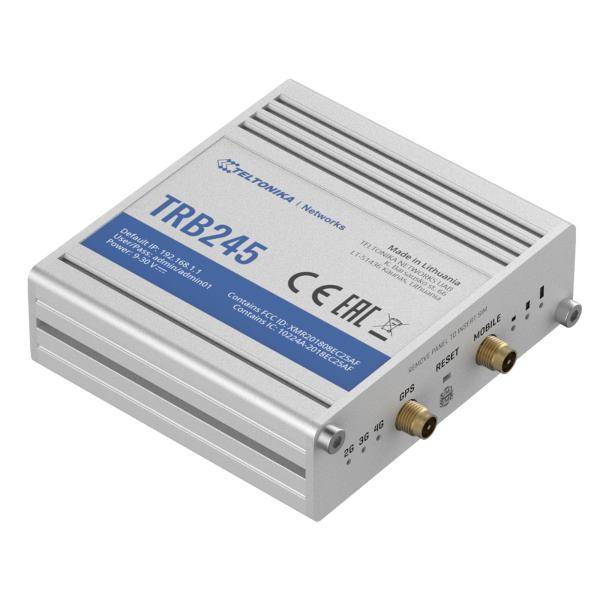 TELTONIKA TRB245 Module: gateway; DDR2; 16MBFLASH,64MBSRAM; 83x25x74mm; IP30 - 1 stuk-1