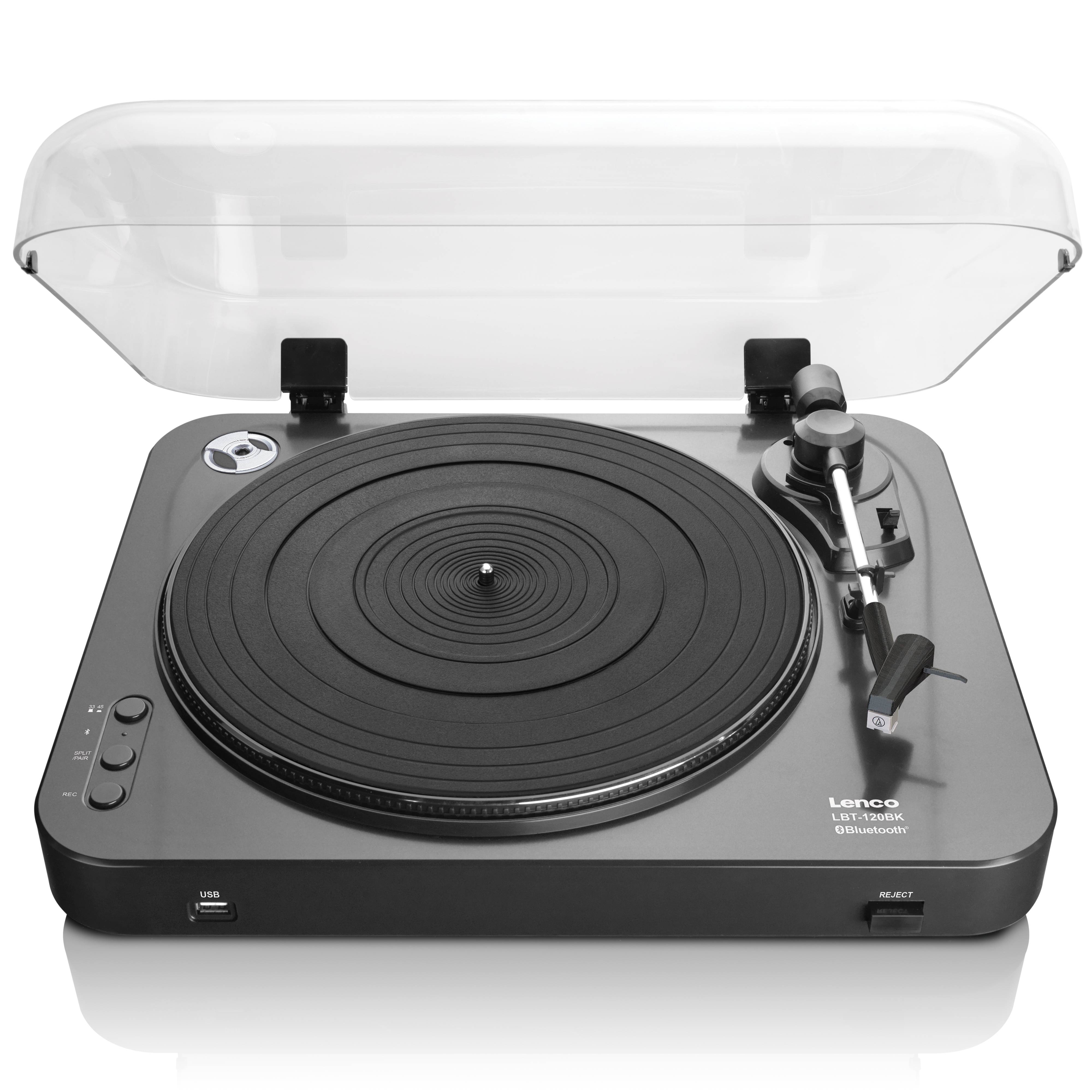 LENCO LBT-120BK - Platenspeler met Bluetooth® - Zwart-0