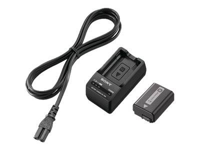 Sony Sony ACC-TRW - Batterieladegerät + AC-Netzteil + Batterie ACCTRW.CEE Cameralader Geschikt voor batterijtype Li-ion-0